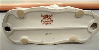 PAIR ECHT ALTMAN PROCELAIN GALLOPING HORSES - ONE PAIR 8